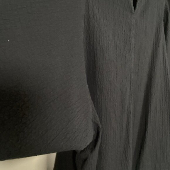 Levi's Lucy Wing Top Black Cotton Crepe Women’s Size S ($60) Classic Capsule - Picture 4 of 11